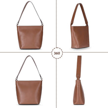 Elena Leather Shoulder Bag