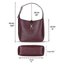 Valeria Leather Shoulder Bag