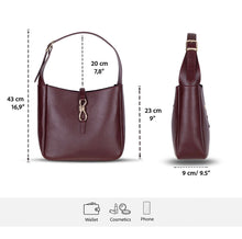 Valeria Leather Shoulder Bag