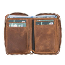 Everett Leather Zip Wallet