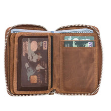 Everett Leather Zip Wallet