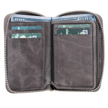 Everett Leather Zip Wallet
