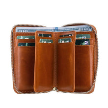 Everett Leather Zip Wallet