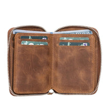 Everett Leather Zip Wallet