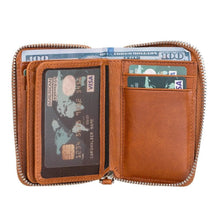 Everett Leather Zip Wallet