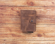 Varen Mechanical Leather Card Holder