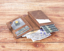 Varen Mechanical Leather Card Holder