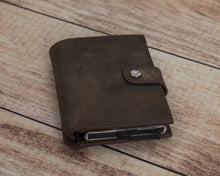 Varen Mechanical Leather Card Holder