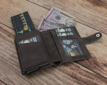 Varen Mechanical Leather Card Holder