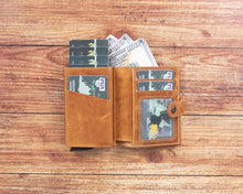 Varen Mechanical Leather Card Holder