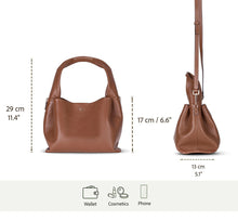 Lucienne Leather Shoulder Bag