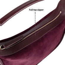 Margaux Suede Leather Tote Bag